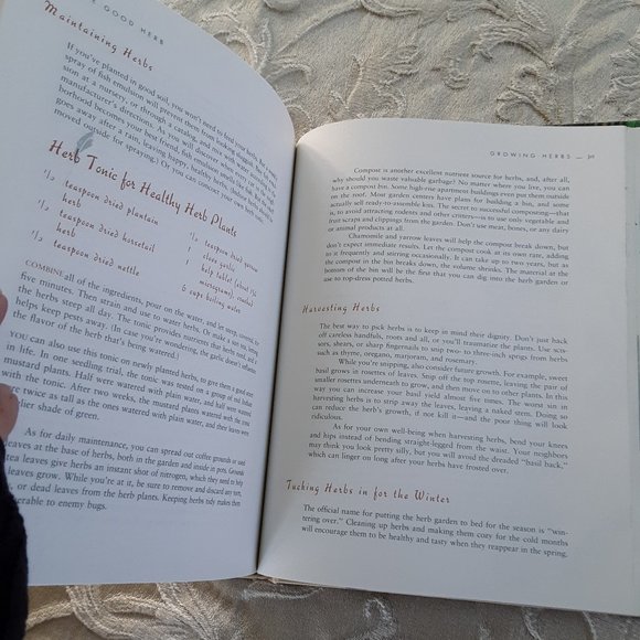 The Good Herb Recipes and Remedies HB Cookbook Healing Foods Unused - Picture 4 of 6